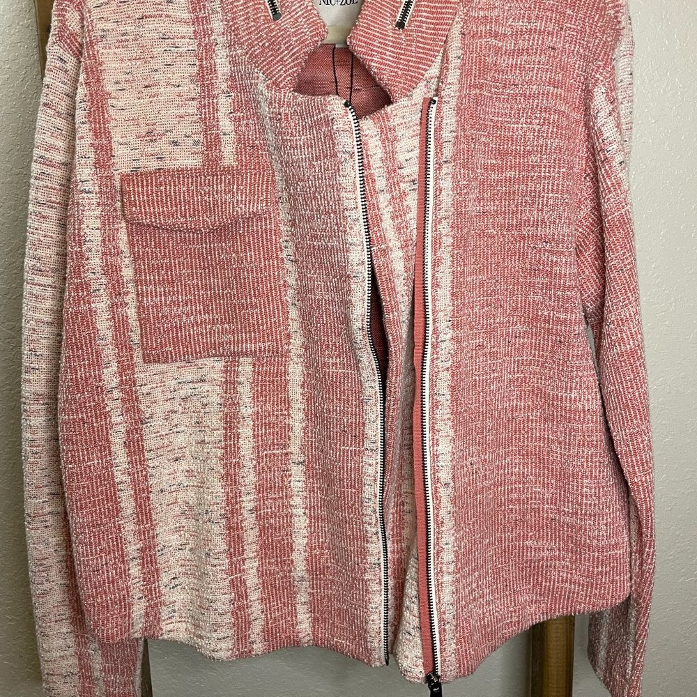 NIC+ZOE Petal Sunset Jacket Large NWT - Picture 12 of 15